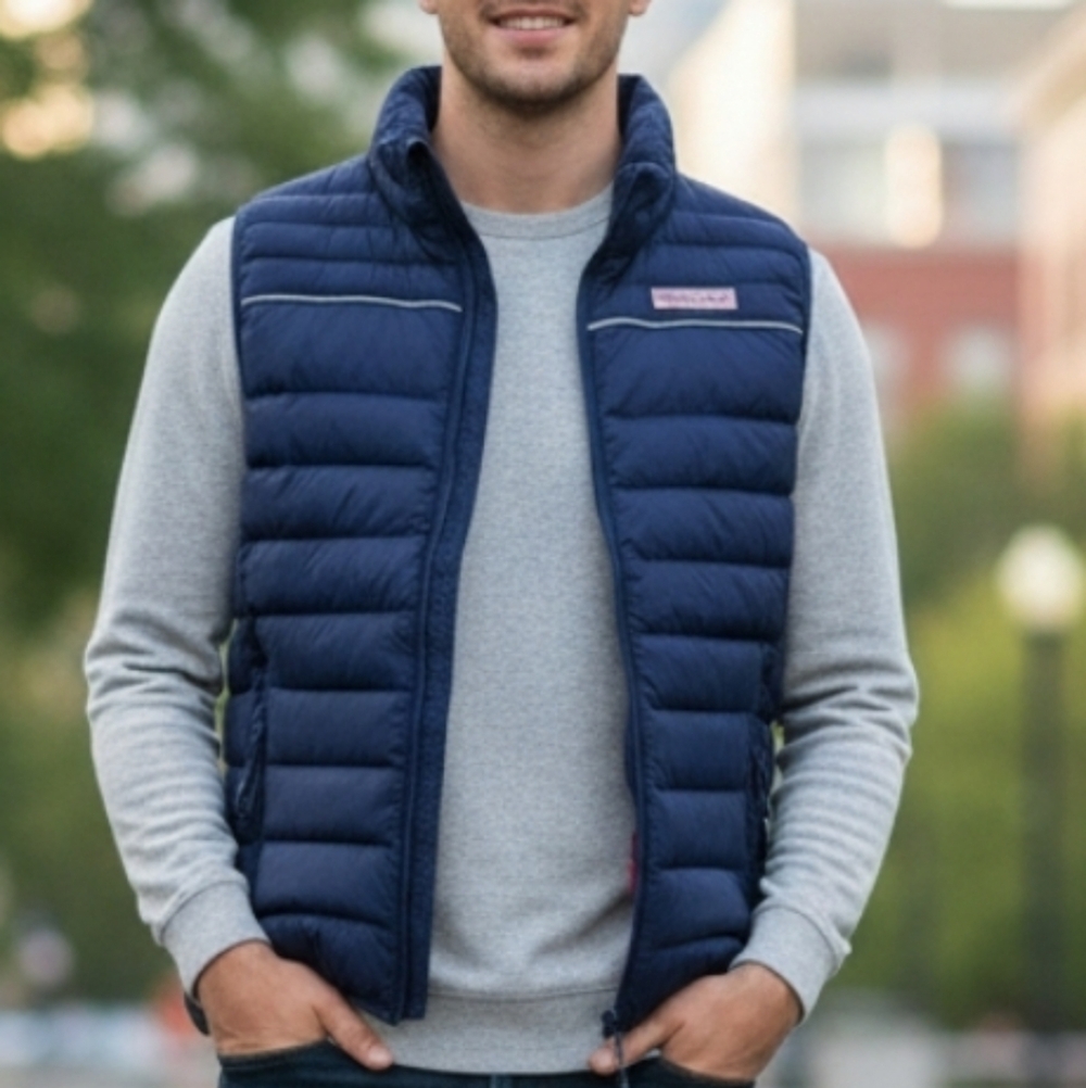 Vineyard Vines Puffer Vest Jacket